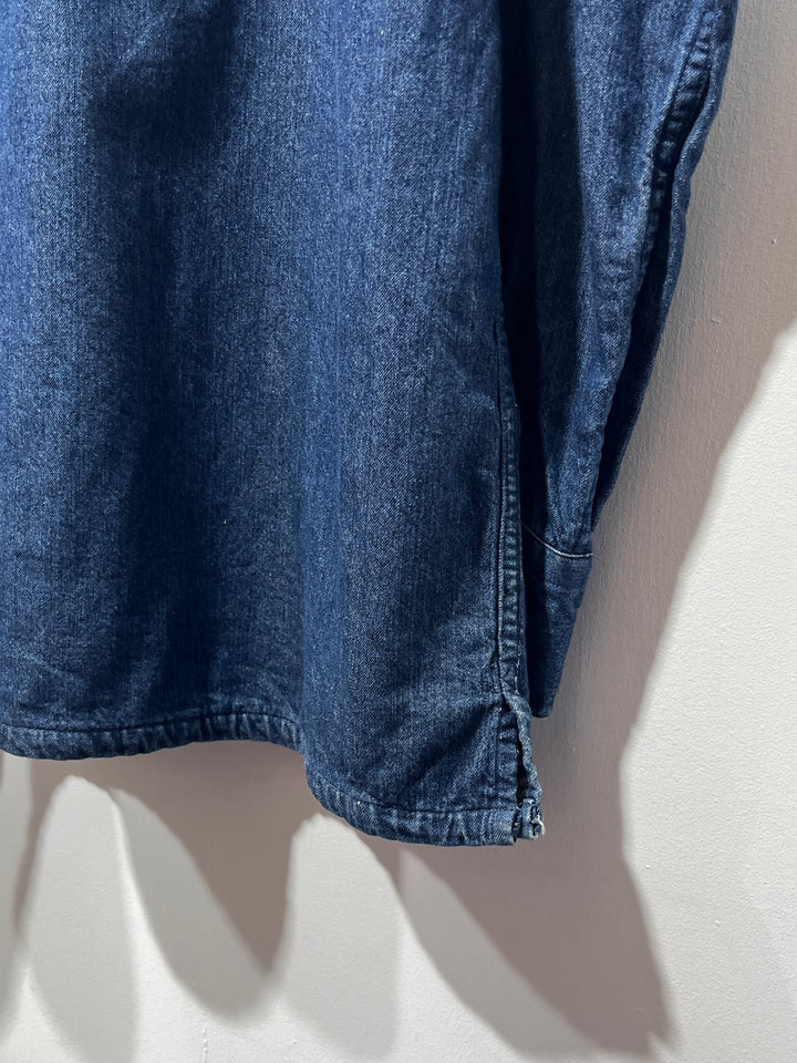 1990s "LANDS' END" denim shirt