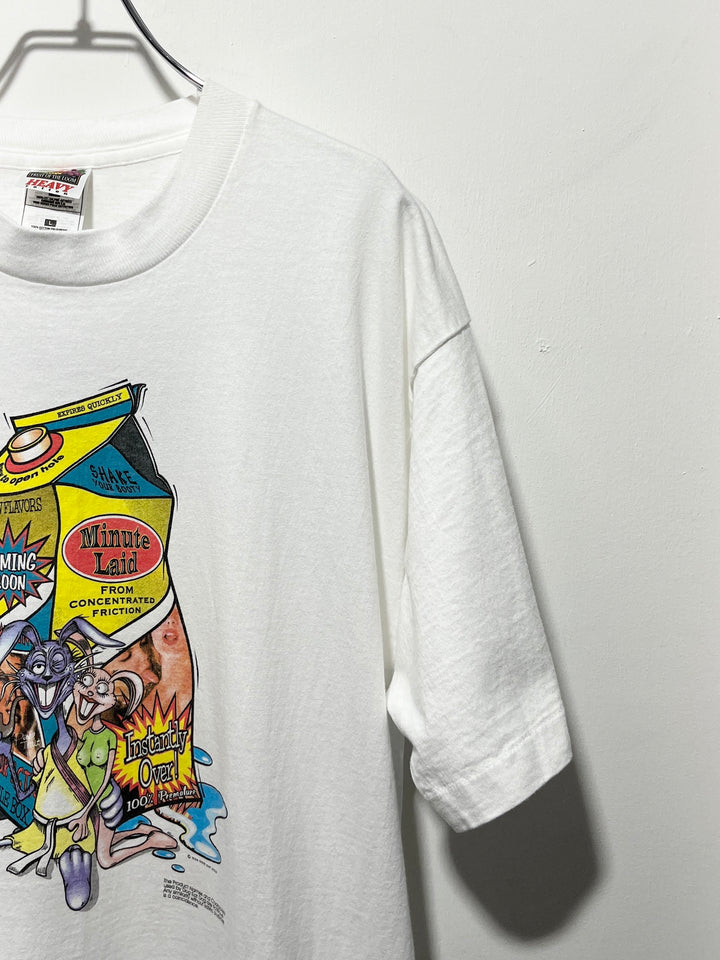 1990s USA made "DOG EAT DOG" graphic art T-shirt