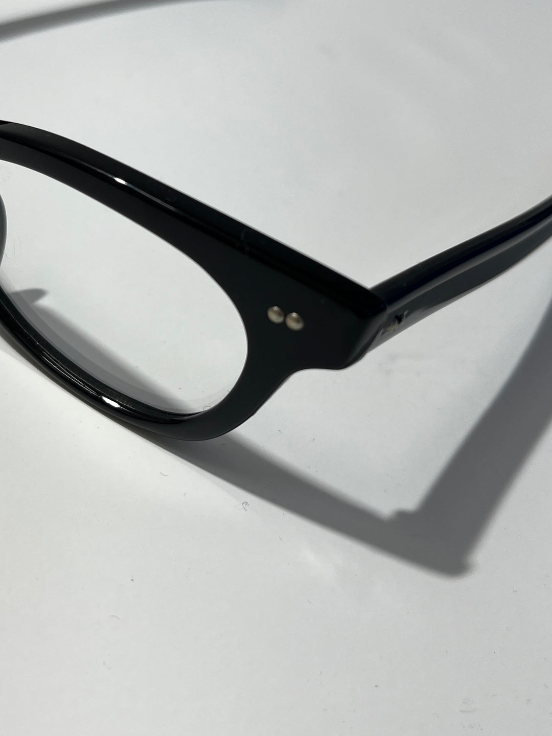1990s dead stock sunglasses black × clear