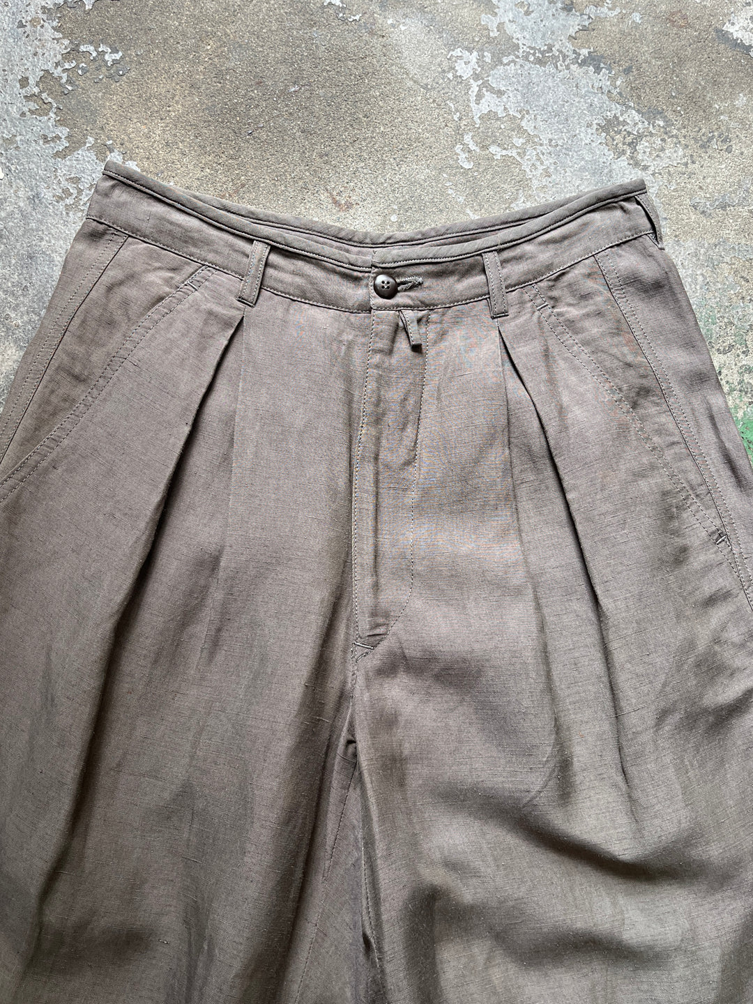 1980-90s "Marithé + François Girbaud" wide tapered pants -MOMENTO DUE-