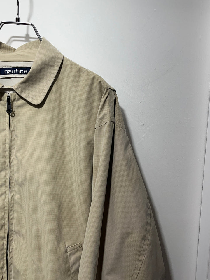 1990s "nautica" reversible harrington jacket