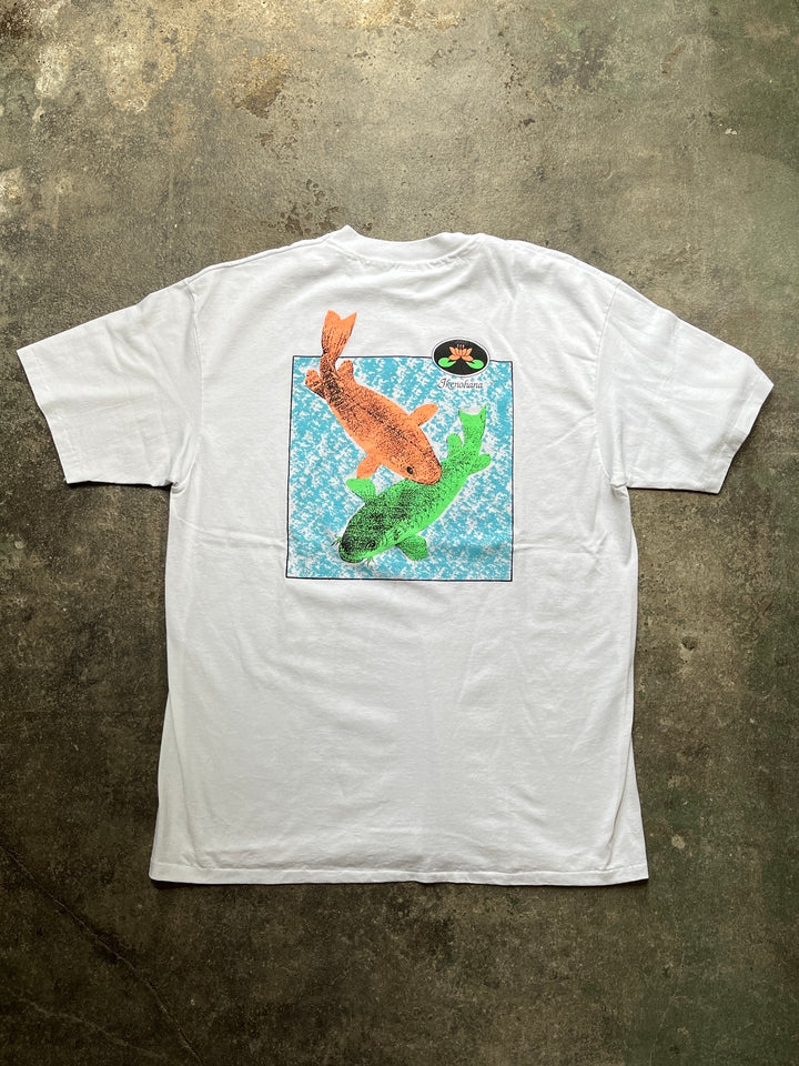 1980-90s USA made carp graphic T-shirt