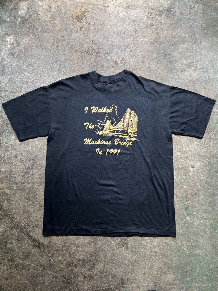 1990s USA made Mackinac bridge souvenir T-shirt
