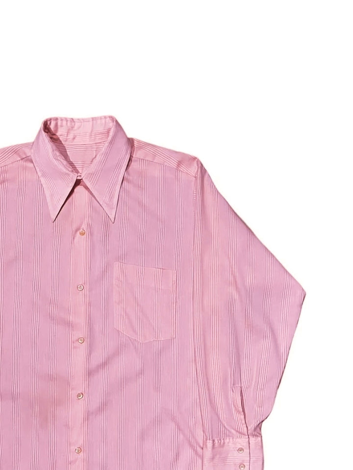 baby pink stripe shirt
