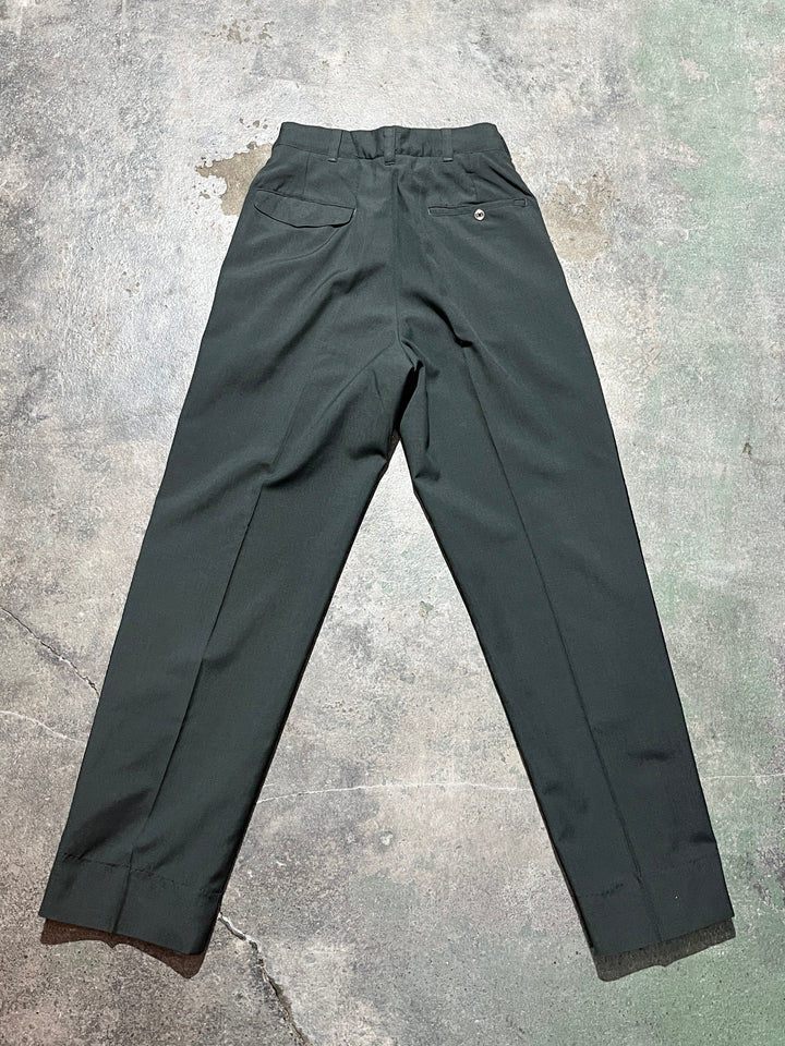 1960-70s black line slacks