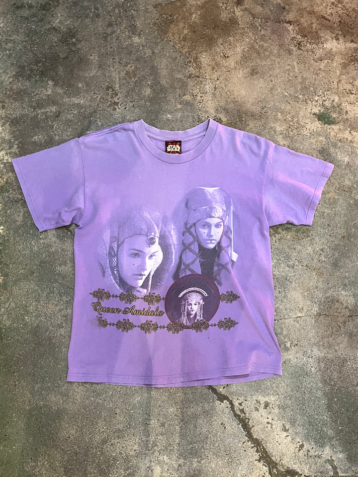 1990s "STAR WARS" official Queen Amidala T-shirt