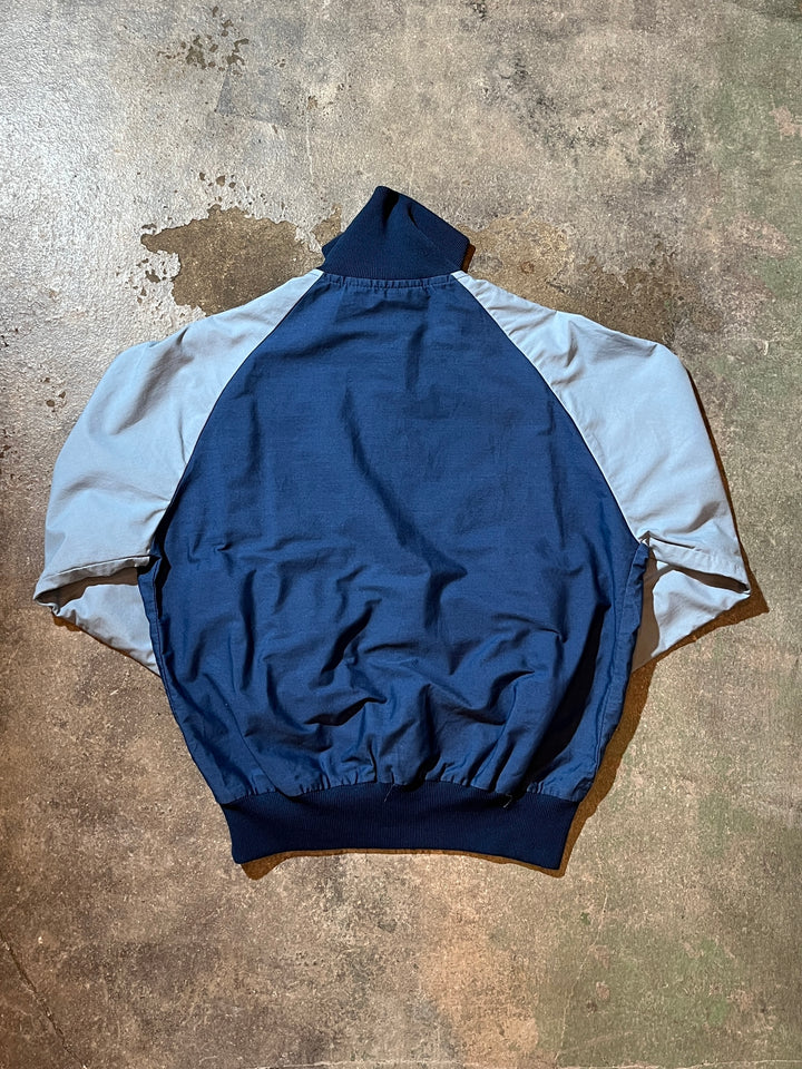 1970s bicolor half zip pullover