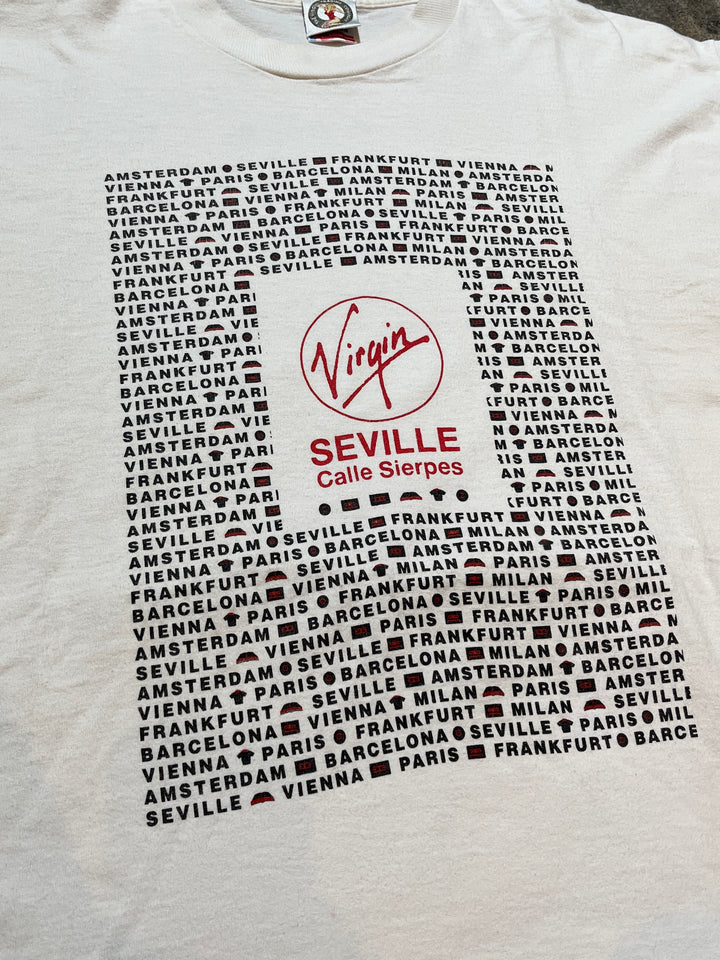 1990s USA made Virgin megastore promo T-shirt