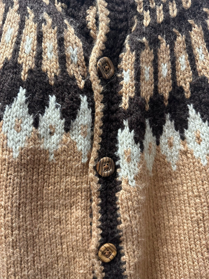 nordic knit cardigan