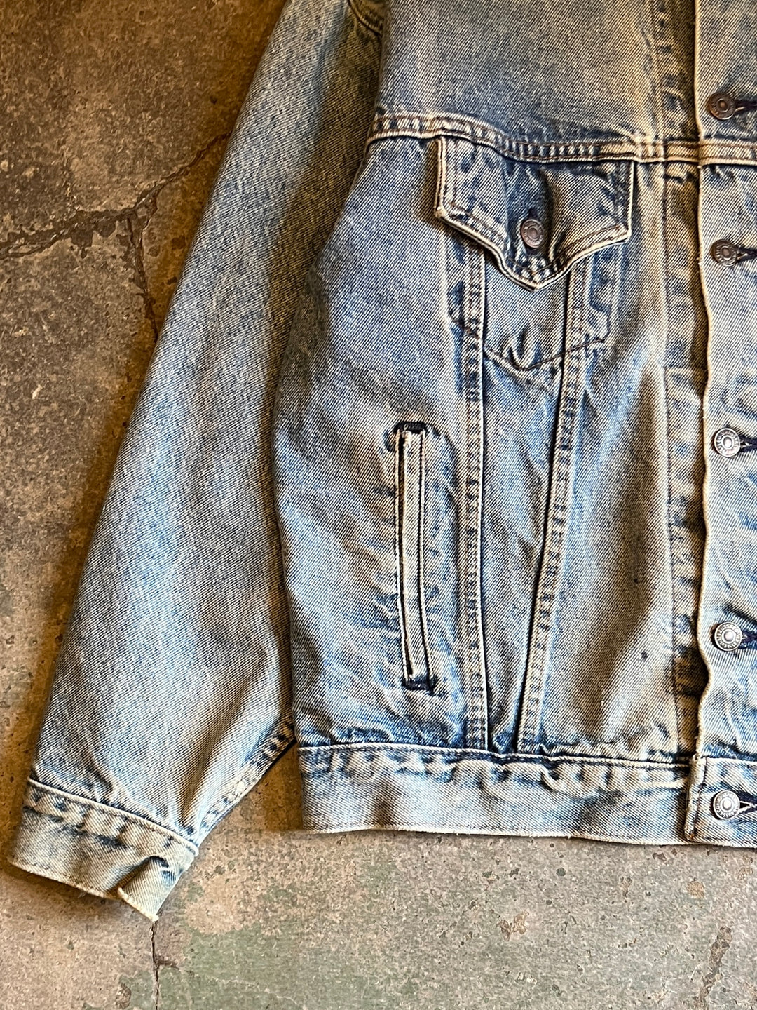 1980s USA made "Levi's" 70507 denim jacket
