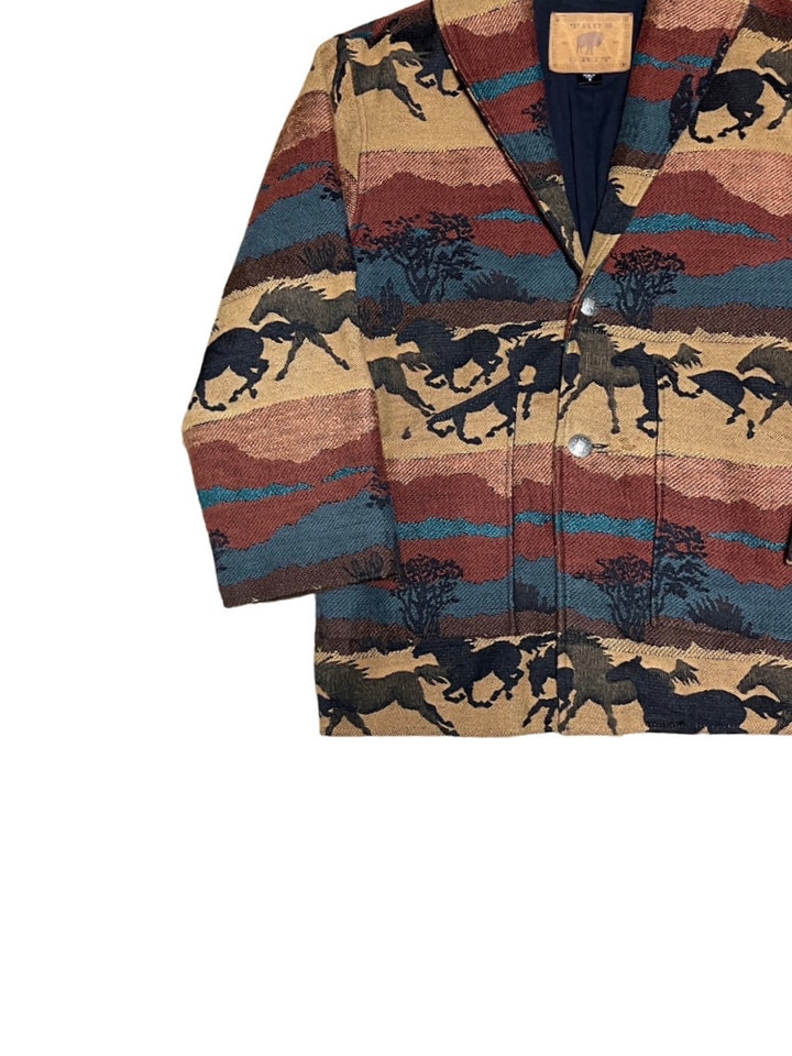 native pattern indian jacket