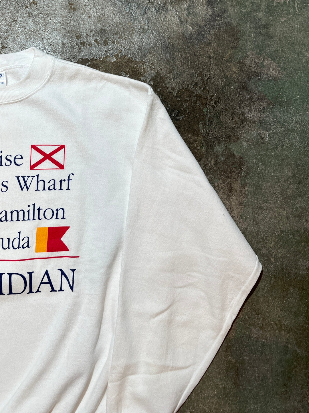 1990s USA made SS Meridian cruises souvenir sweatshirt