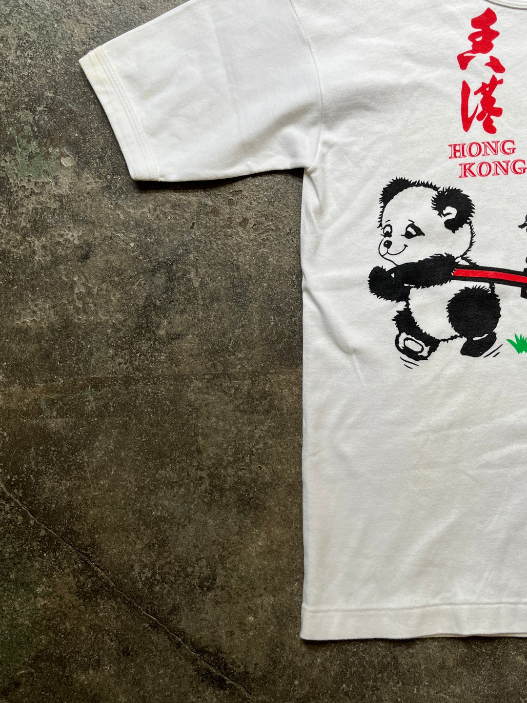 1980-90s Hong Kong tourist panda graphic T-shirt