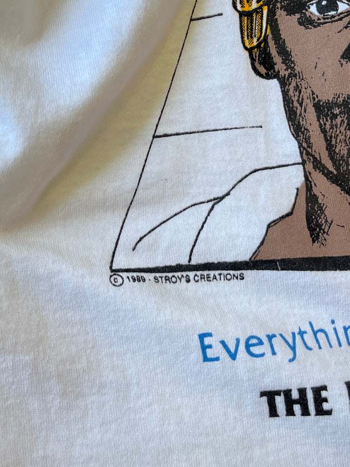 1980s USA made The Black Man both sides graphic T-shirt