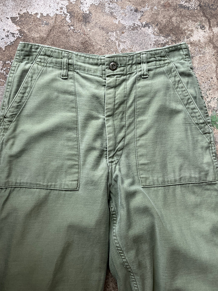 1960s U.S army OG-107 baker pants 34×31