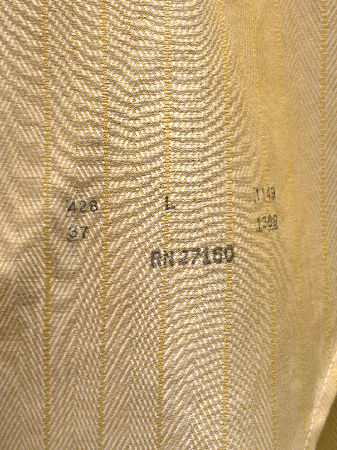 1970s "TOWN CRAFT" penn prest herringbone s/s shirt