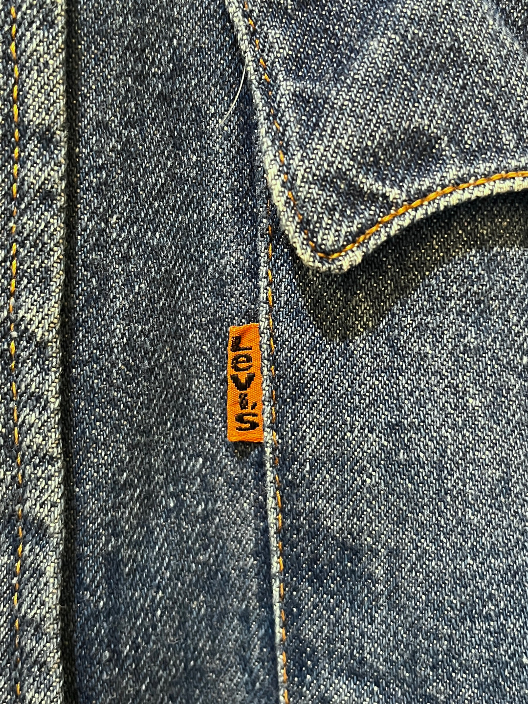 1970s "Levi's" denim bush jacket