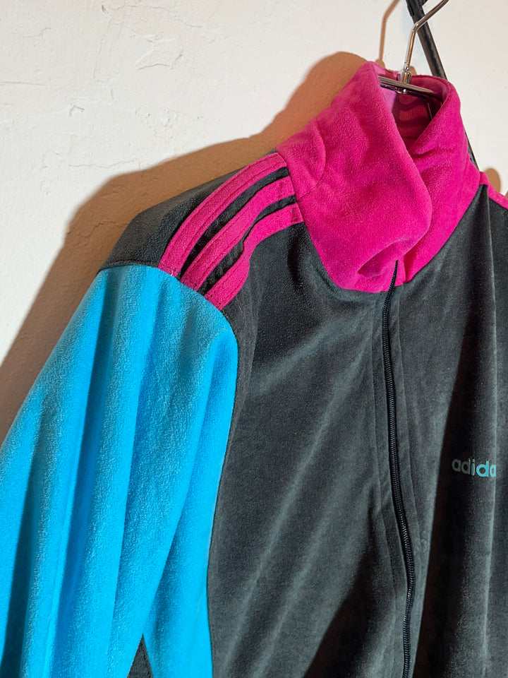 1970-80s FRANCE made "adidas" velour track jacket