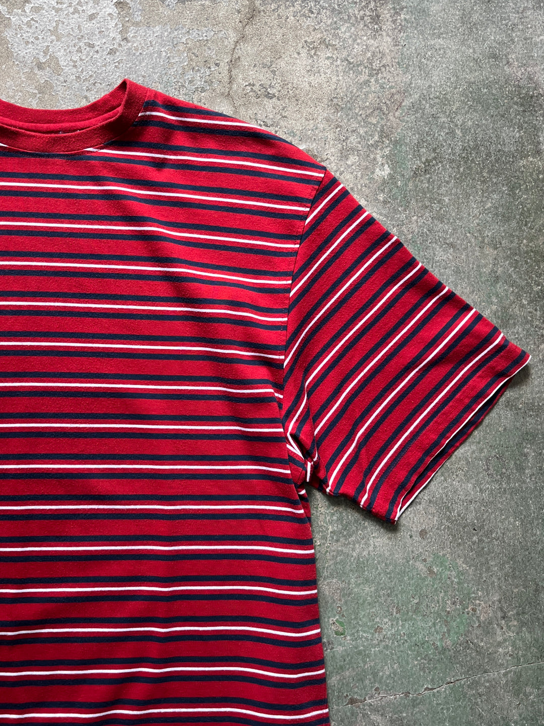 1990s horizontal stripes T-shirt