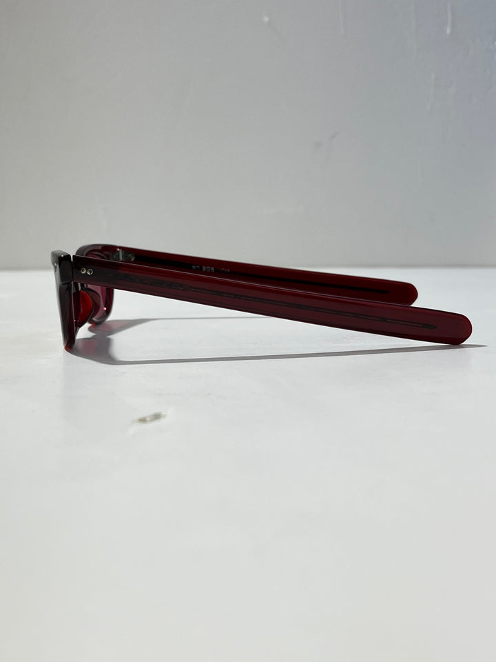 1990s dead stock sunglasses bordeaux