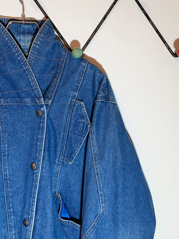 1980s USA made design denim jacket