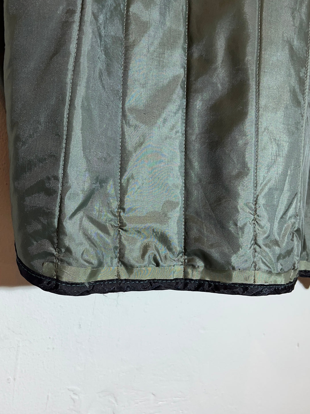 1960-70s khaki quilting jacket