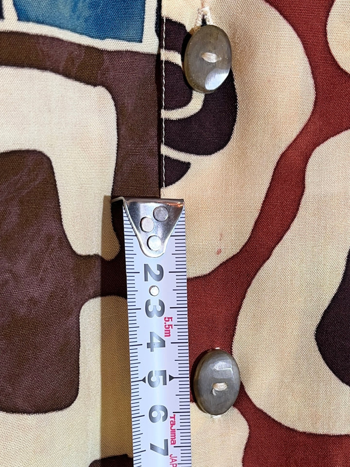 1990s abstract pattern shirt
