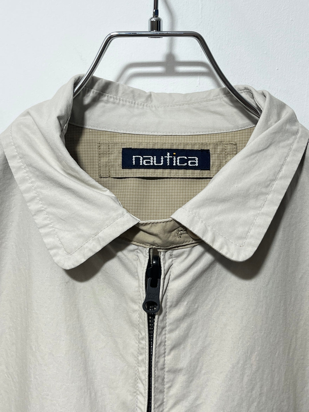 1990s "nautica" reversible harrington jacket