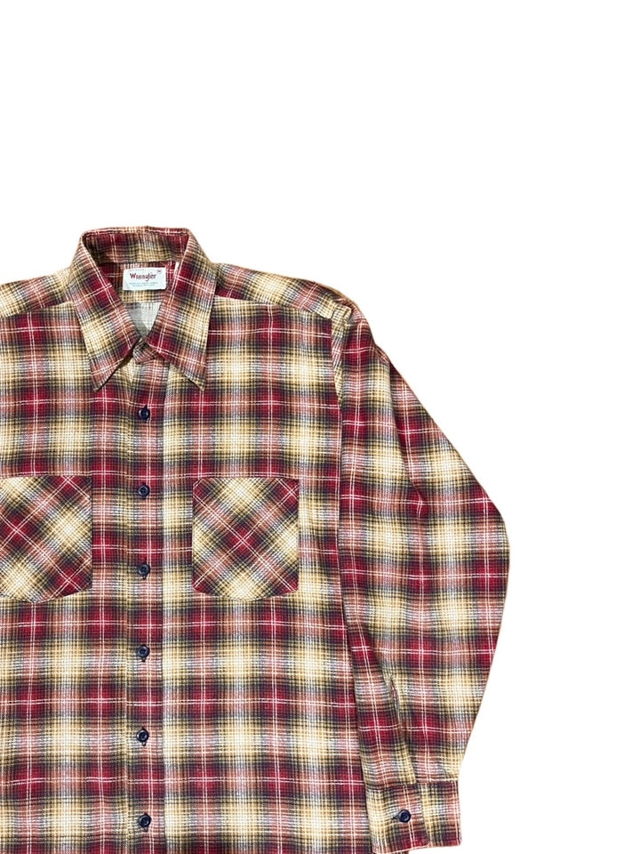 "Wrangler" ombre checkered shirt