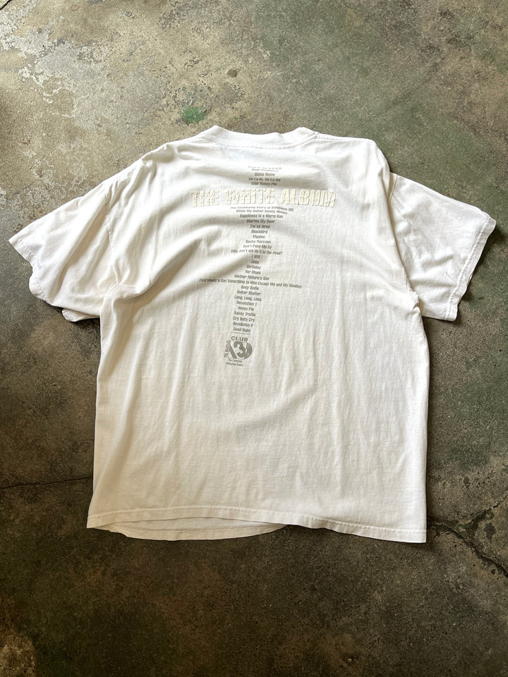 1990s "The Beatles" THE WHITE ALBUM T-shirt
