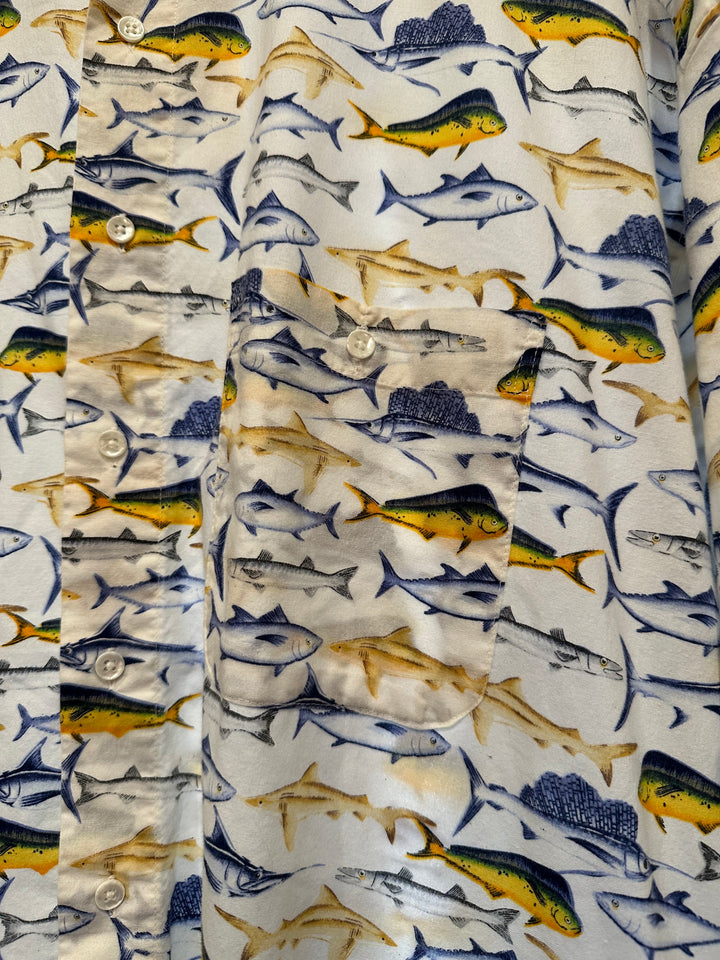 various fish pattern shirt