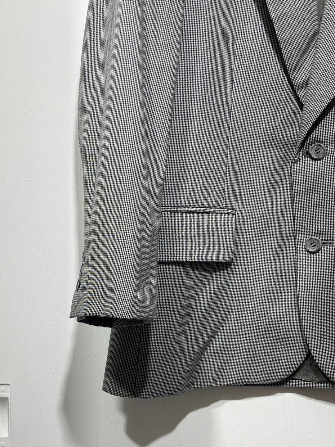 1970-80s USA made houndstooth tailored jacket