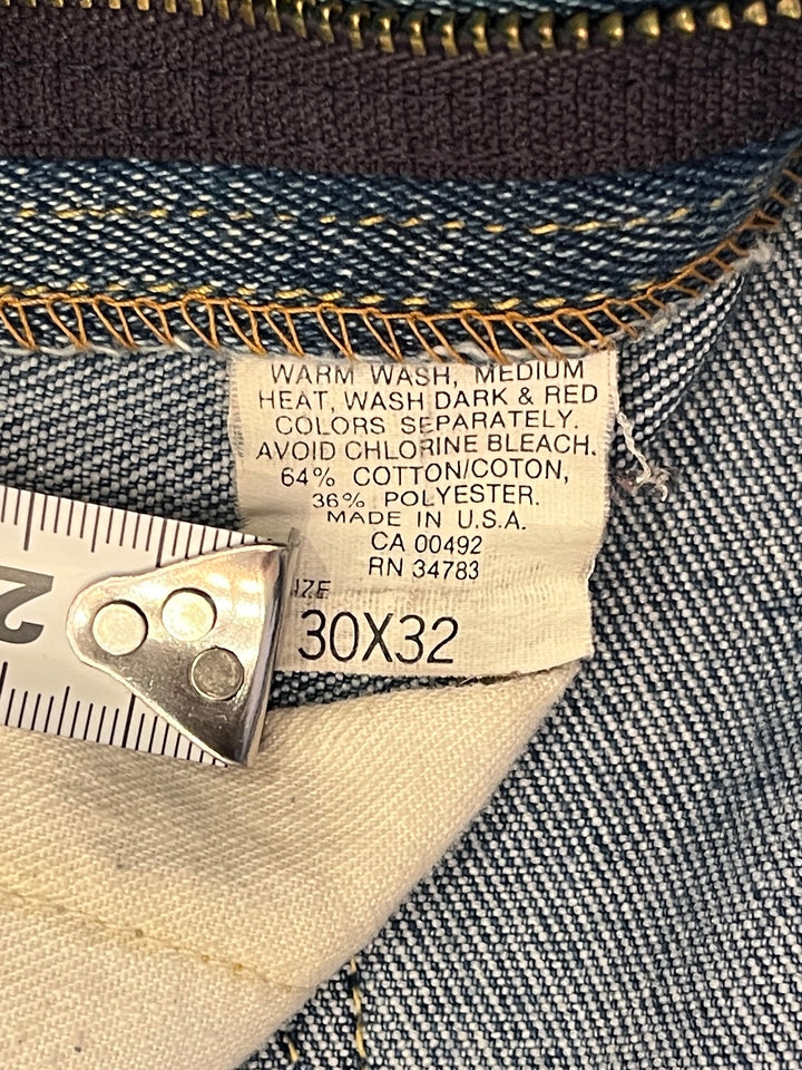 1970-80s USA made "Lee" 202 riders bootcut denim pants