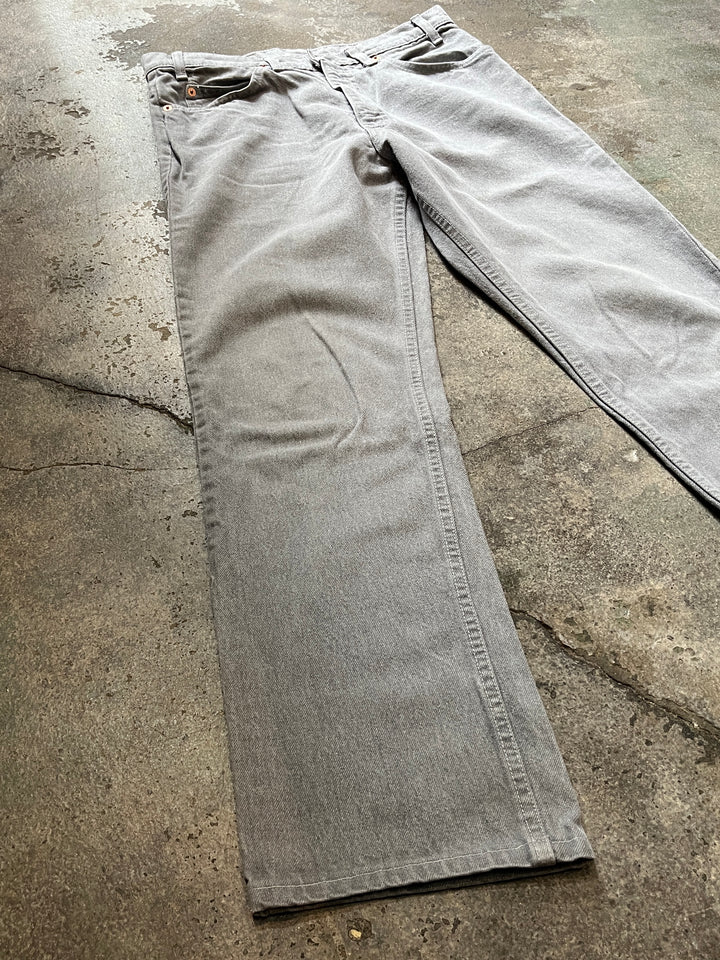 1980s "Levi's" 509 gray denim pants w34