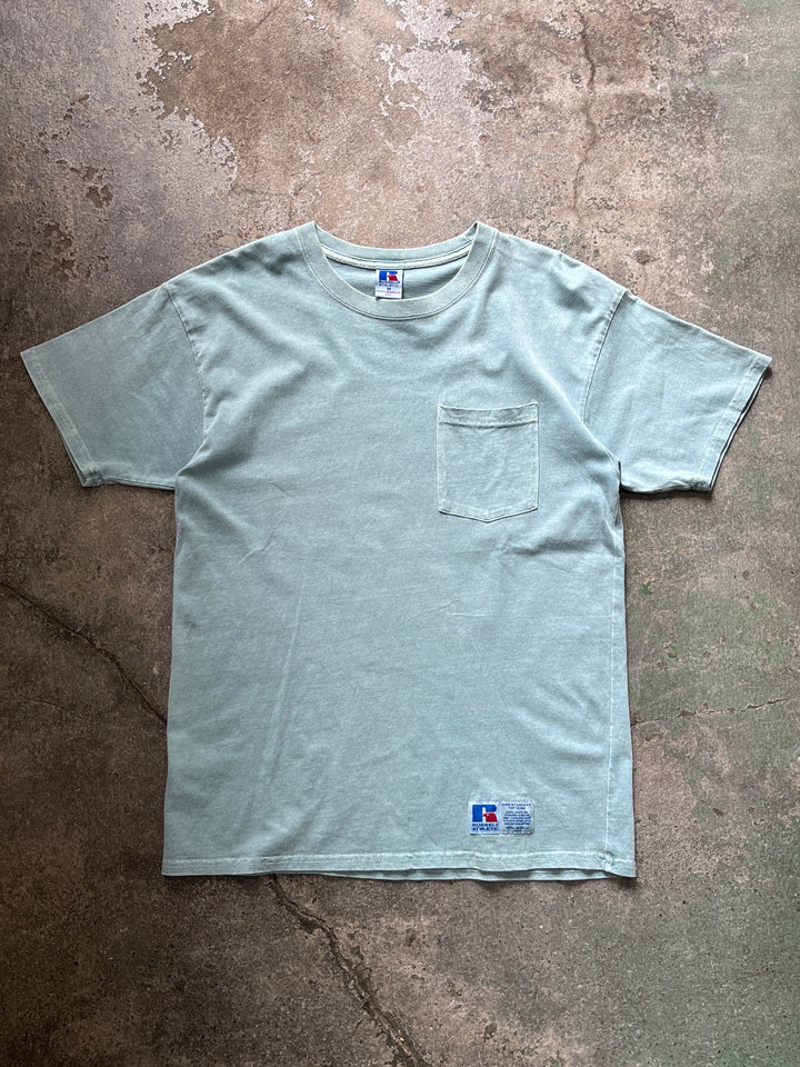 2000s "RUSSEL ATHLETIC" garment dye pocket T-shirt