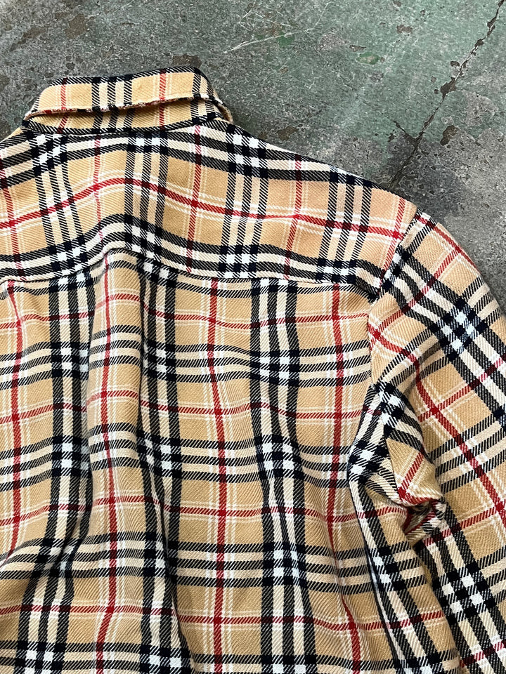 1980-90s "ST.JOHN'S BAY" tartan shirt