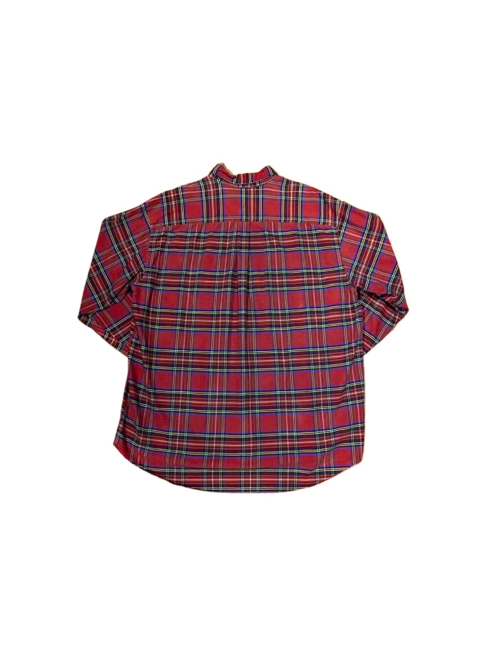 "L.L.Bean" tartan checked B.D shirt