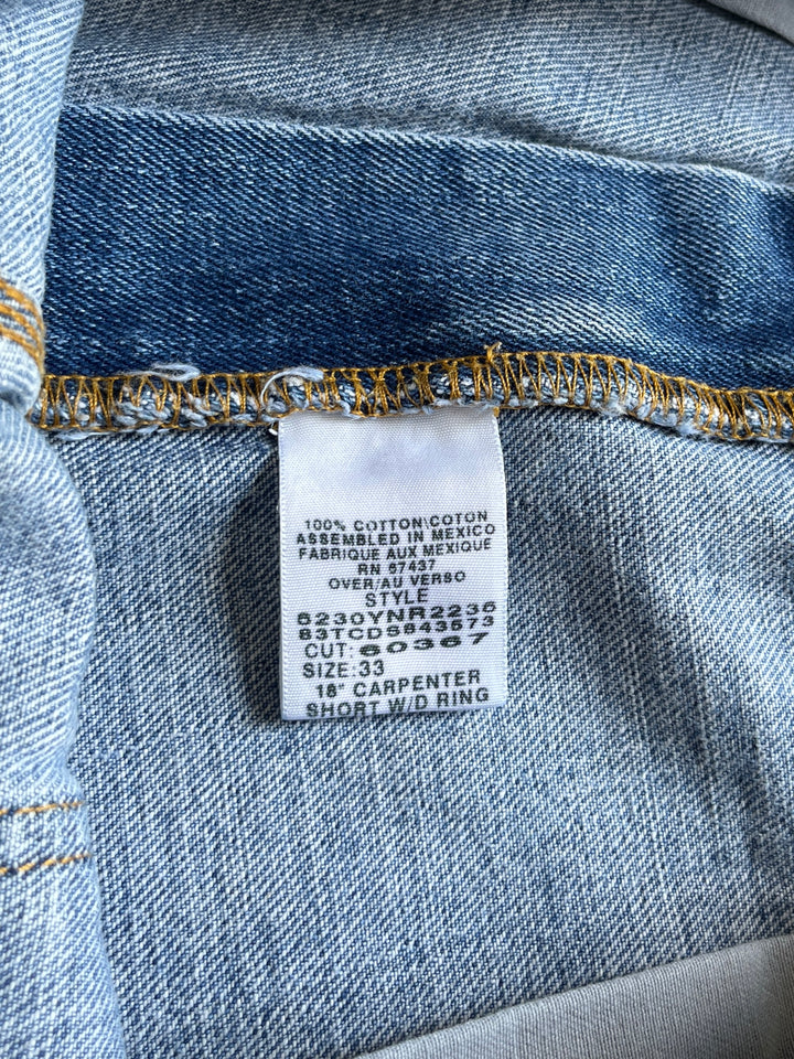 1990-00s "Polo Jeans Company" denim painter shorts