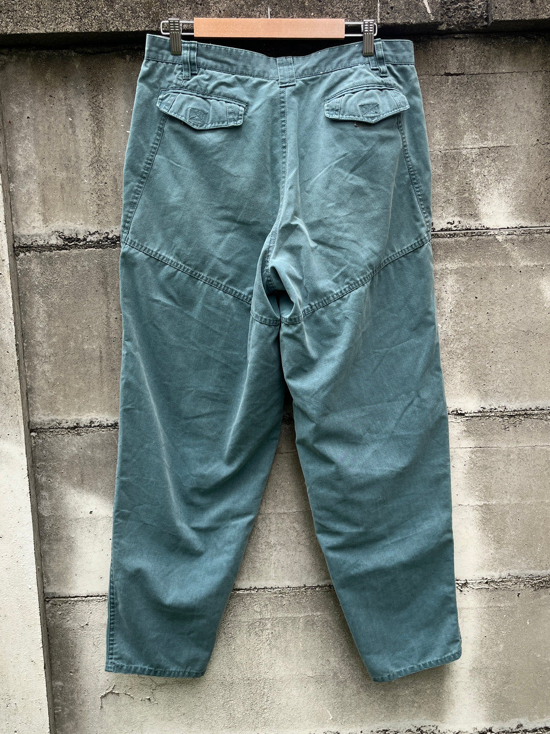 1980s "Bugle Boy" pleated cargo pants