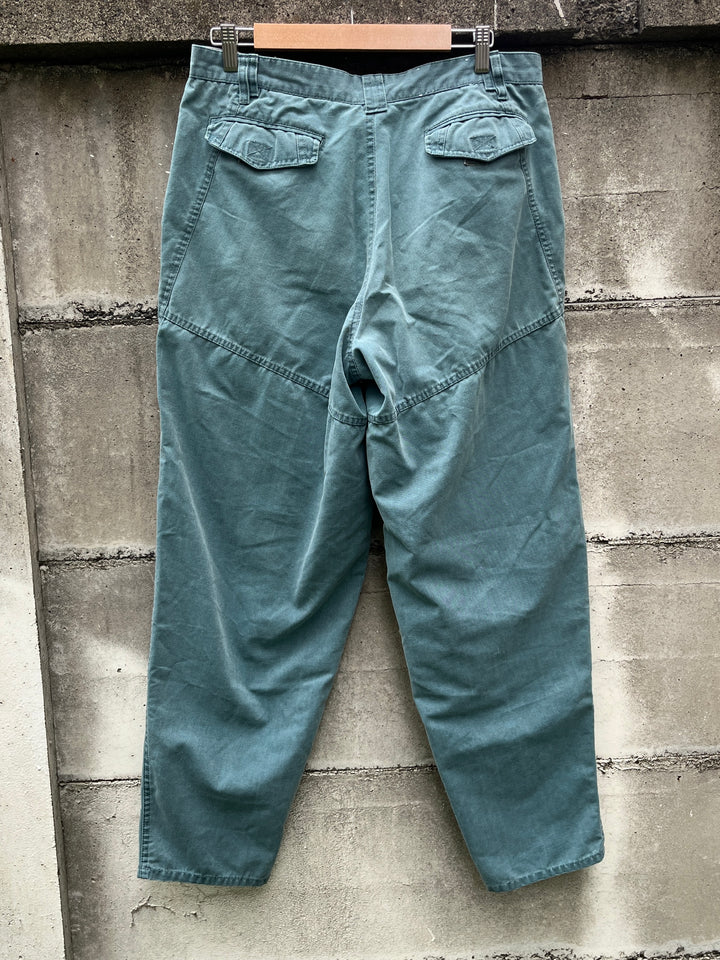 1980s "Bugle Boy" pleated cargo pants