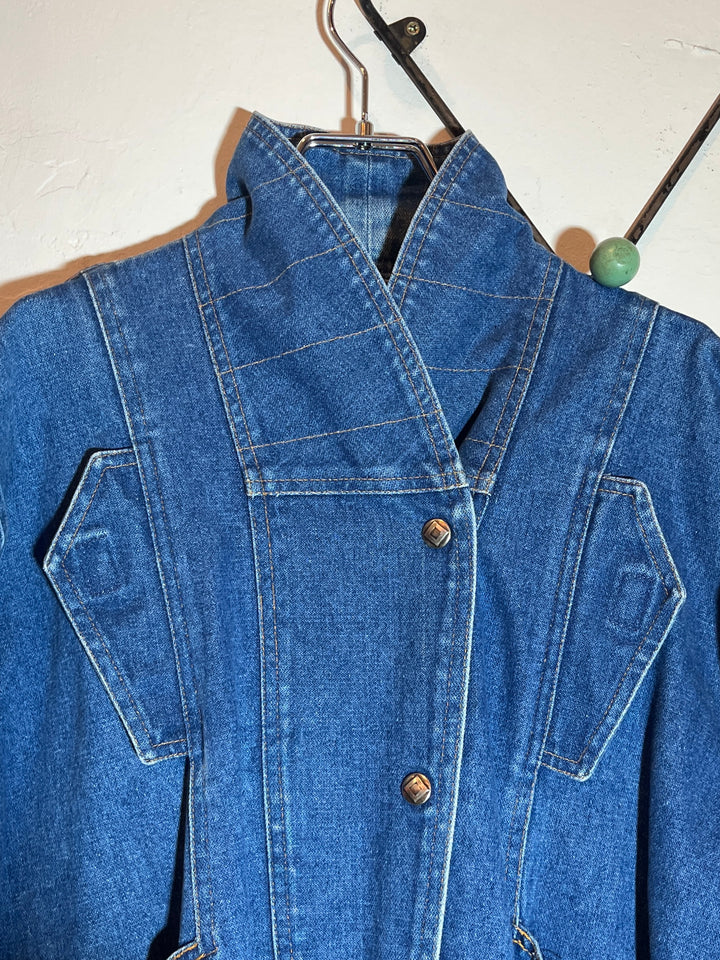 1980s USA made design denim jacket