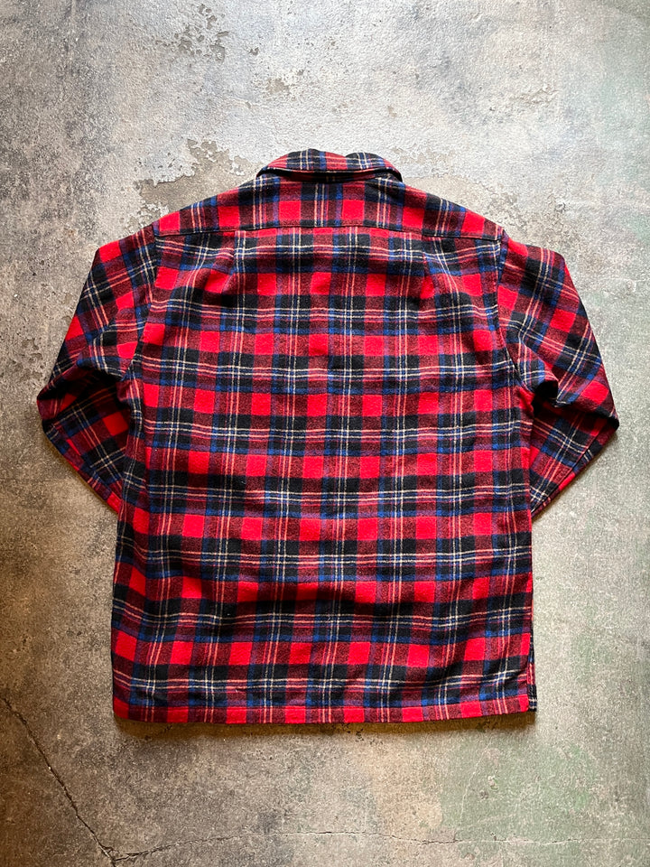 1970s "PENDLETON" checkered board shirt