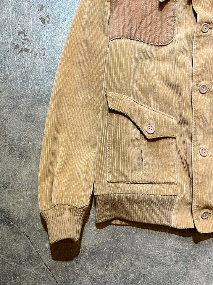 1970s corduroy hunting design blouson