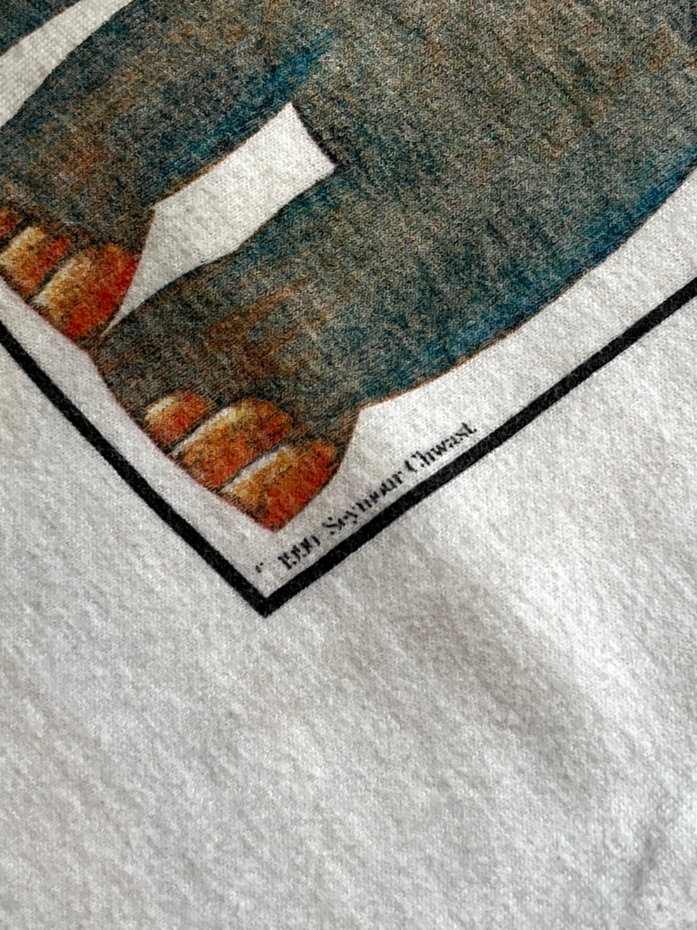 1990s USA made Seymour Chwast graphic art T-shirt