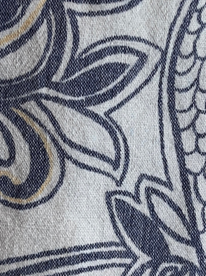 1980-90s USA made "GUESS" art pattern shirt