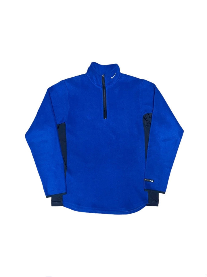 "NIKE" pullover fleece jacket