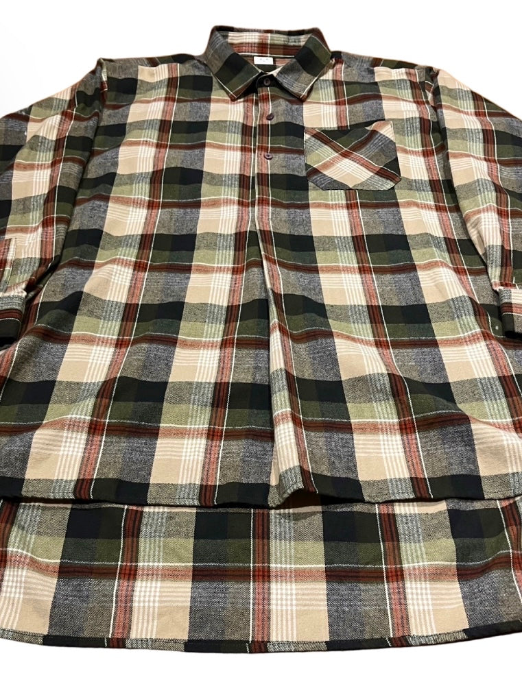 checkered grandpa shirt