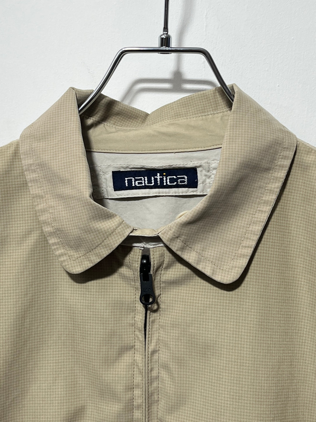 1990s "nautica" reversible harrington jacket