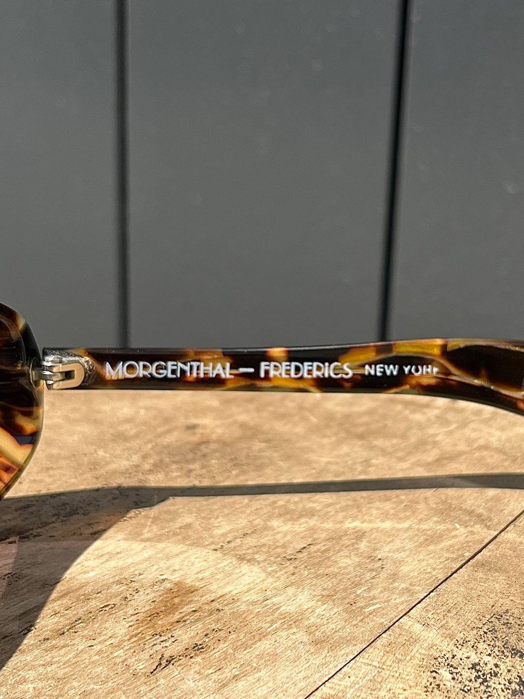 1990s "MORGENTHAL - FREDERICS" sunglasses