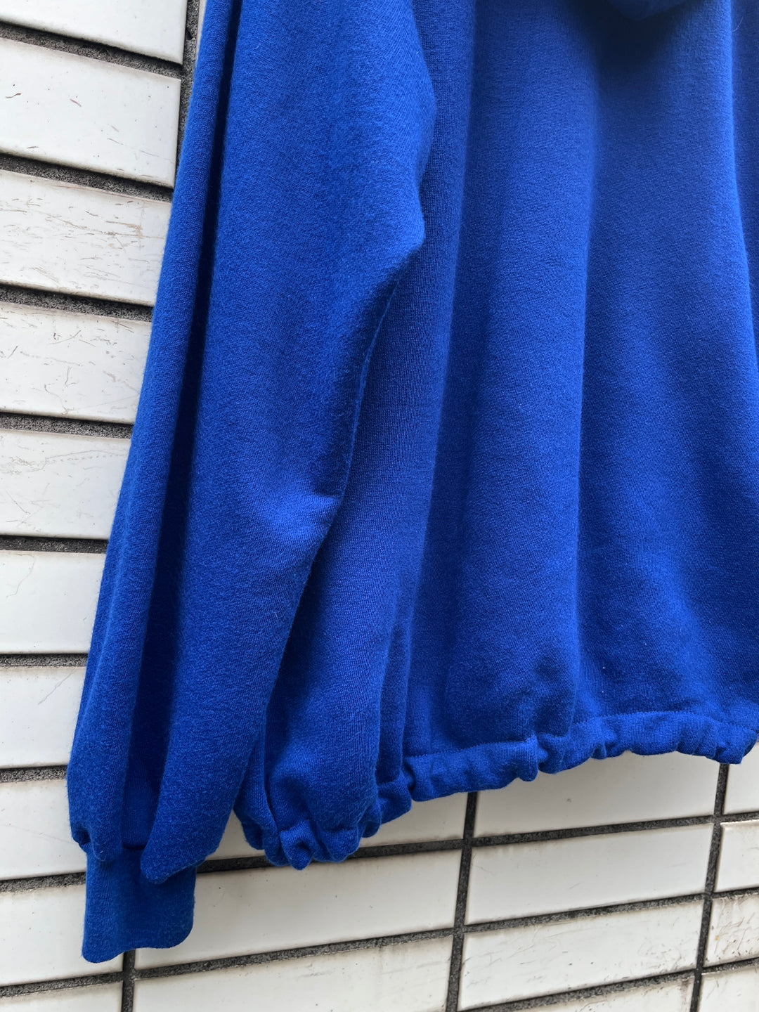 1960-70s POLAND made V-shape line zipup hoodie